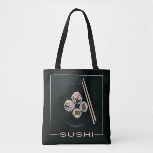 Sushi-tassen Tote Bag (Voorkant)