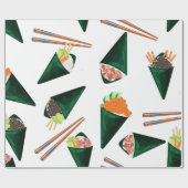sushi temaki cadeaupapier (Vlak)