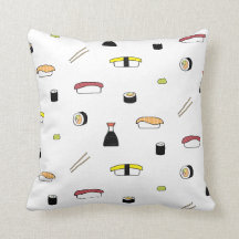 Sushi ThMED Pattern | Illustratie: Sushi Set White