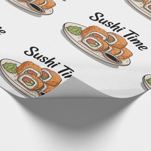 Sushi Time Cadeaupapier (Hoek)