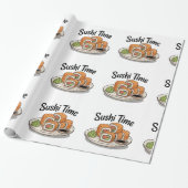 Sushi Time Cadeaupapier (Uitgerold)