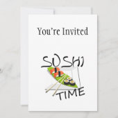 Sushi Time Kaart (Voorkant)