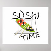 Sushi Time Poster (Voorkant)