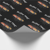 Sushi Time Rice Japans eten Lover Nigiri Cadeaupapier (Hoek)