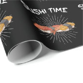 Sushi Time Rice Japans eten Lover Nigiri Cadeaupapier (Rol Hoek)