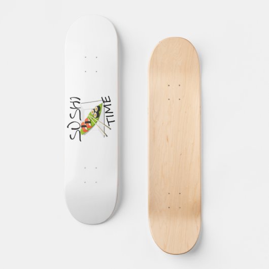 Sushi Time Skateboard (Voorkant)