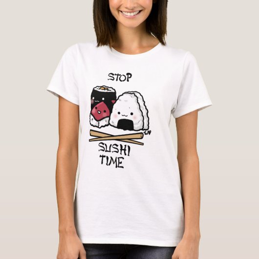 Sushi Time. T-shirt (Voorkant)