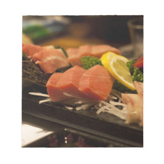 Sushi Time Tuna Party Fish Food Notitieblok