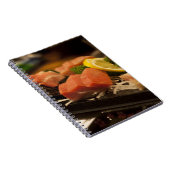Sushi Time Tuna Party Fish Food Notitieboek (Rechterzijde)