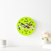 Sushi Time. Wandklok (Huis)