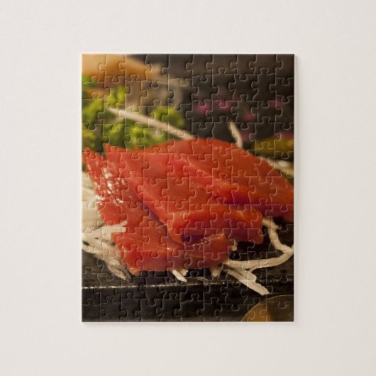 Sushi Tonijn Tonijn Feest Tijd Vis Eten Legpuzzel (Verticaal)