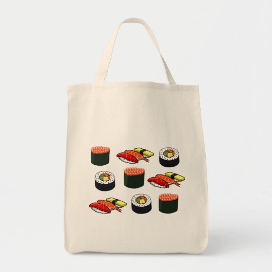 Sushi Tote Bag (Voorkant)