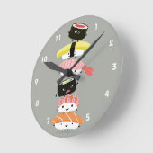 Sushi Tower - Cute Sushi Friends Ronde Klok (Hoek)