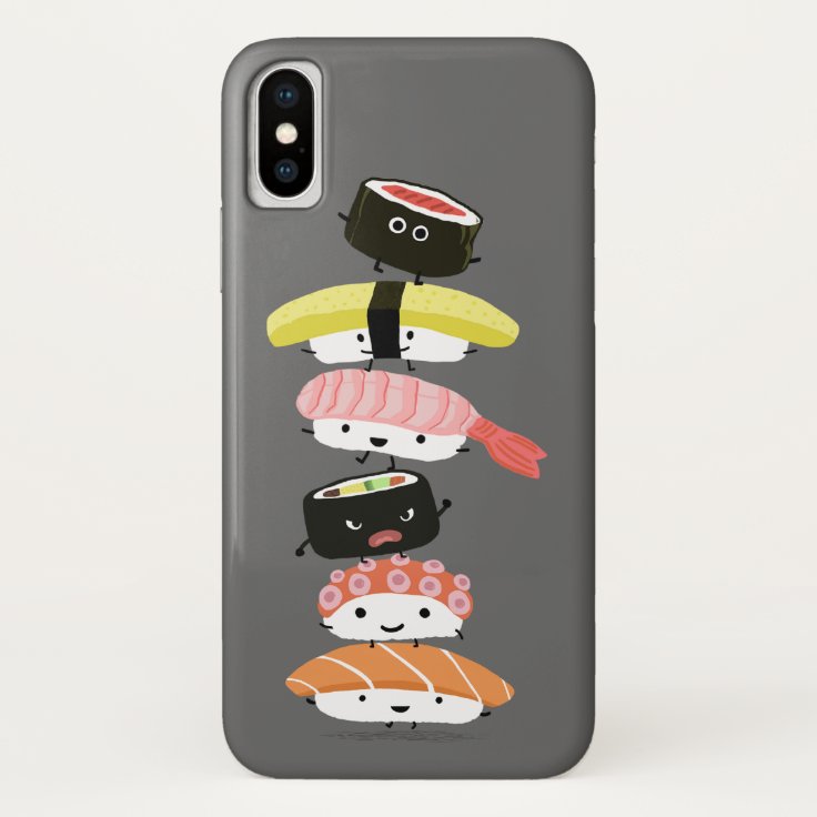 Dakloos stereo Altijd Sushi Tower - Kawaii Sushi en Sashimi Friends Case-Mate iPhone Hoesje |  Zazzle.nl