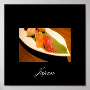 Sushi uit Japan, Afbeelding van Japan Poster