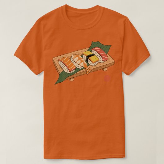 Sushi Ukiyoe T-shirt (Design voorkant)