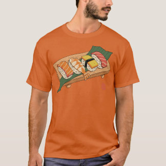 Sushi Ukiyoe T-shirt