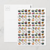 Sushi Variety Briefkaart (Voorkant / Achterkant)