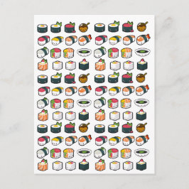 Sushi Variety Briefkaart