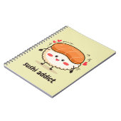 sushi-verslaafde notitieboek (Linkerzijde)