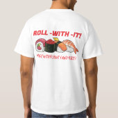 SUSHI VIBES: Your New Go-To Tee! T-shirt (Achterkant)