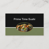 Sushi Vis Restaurant Visitekaartjes (Voorkant)
