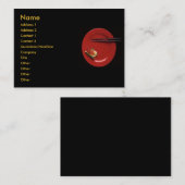 Sushi Visitekaartje (Voorkant / Achterkant)