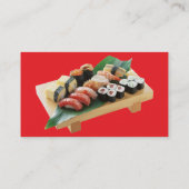 Sushi Visitekaartje (Achterkant)