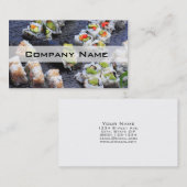 Sushi Visitekaartje (Voorkant / Achterkant)