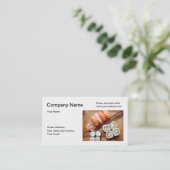 Sushi Visitekaartje (Staand voorkant)