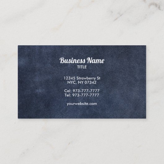 Sushi-visitekaartjes Visitekaartje (Achterkant)