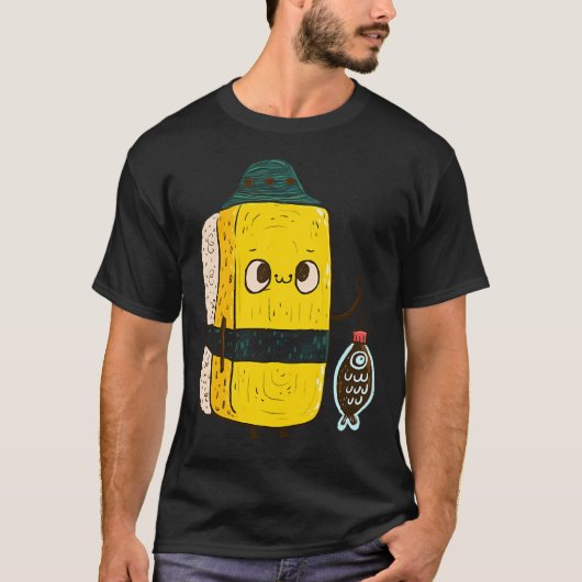 Sushi Visser T-shirt (Voorkant)