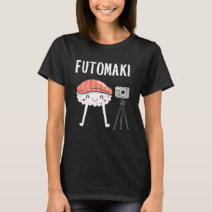 Sushi voor Mannen Miso Maki Japan Wasabi Nigiri T-shirt