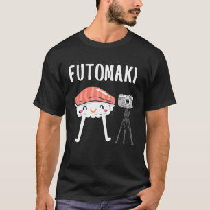 Sushi voor mannen Miso Maki Japan Wasabi Nigiri Vi T-shirt