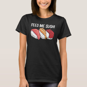 Sushi voor mannen vrouwen kinderen Japanse sushi T-shirt