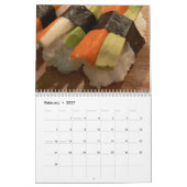 Sushi Wall Agenda Kalender (Feb 2027)