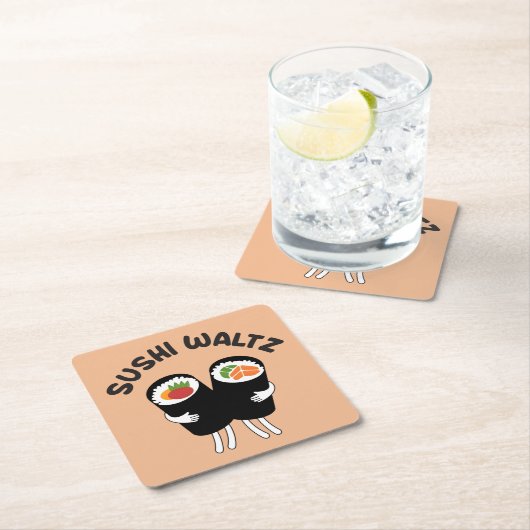 Sushi Wals Kartonnen Onderzetters (Insitu)