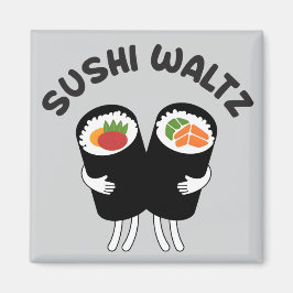 Sushi Wals Met Tekst Magneet