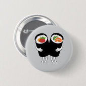 Sushi Wals Ronde Button 5,7 Cm (Voorkant /achterkant)
