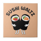 Sushi Wals Tegeltje (Voorkant)