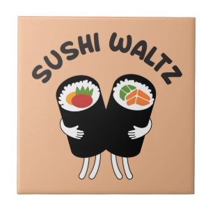 Sushi Wals Tegeltje