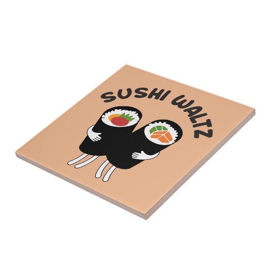 Sushi Wals Tegeltje (Zijkant)