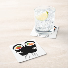 Sushi Waltz Kartonnen Onderzetters