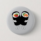 Sushi Waltz Ronde Button 5,7 Cm (Voorkant)