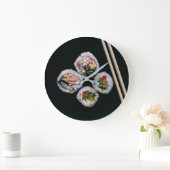 Sushi-wandklok Grote Klok (Huis)