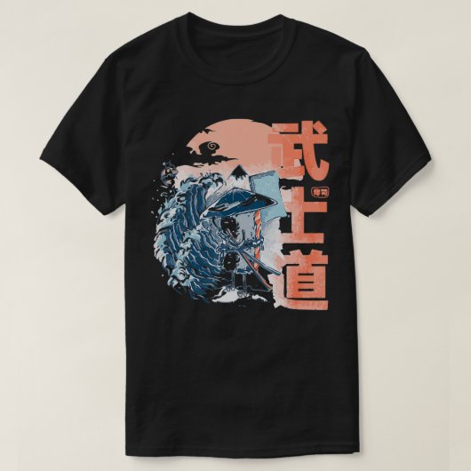 Sushi Warrior Samurai Japan Food asian Lovers Grea T-shirt (Design voorkant)