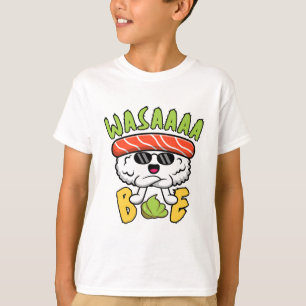 Sushi Wasabi Food Pun Grappig Koel T-shirt