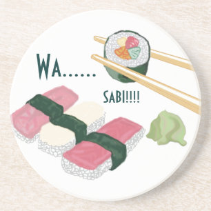 Sushi Wasabi Onderzetters