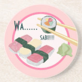Sushi Wasabi Onderzetters (Voorkant)