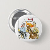 #Sushi Wasabi Van Het Oude Westen Grappige Cadeaus Ronde Button 5,7 Cm (Voorkant /achterkant)